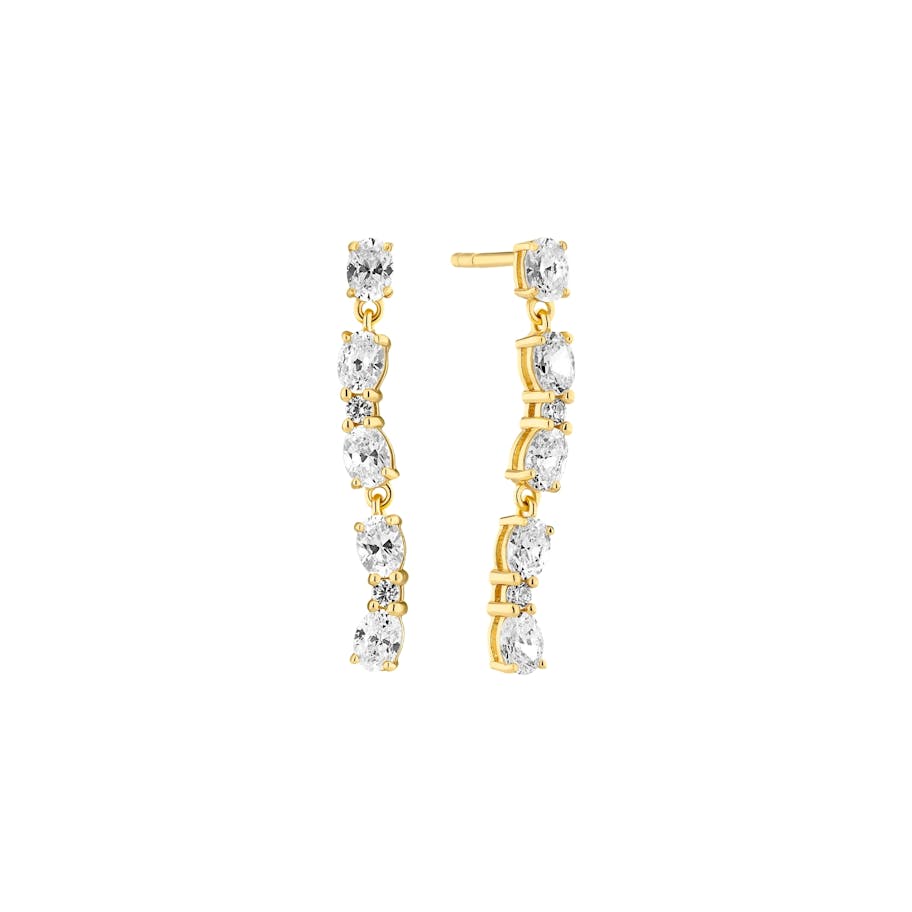 Sif Jakobs Jewellery — Ellera Ovale Sette Earrings Sif Jakobs Jewellery Ellera Ovale Sette Earrings — Ohrringe