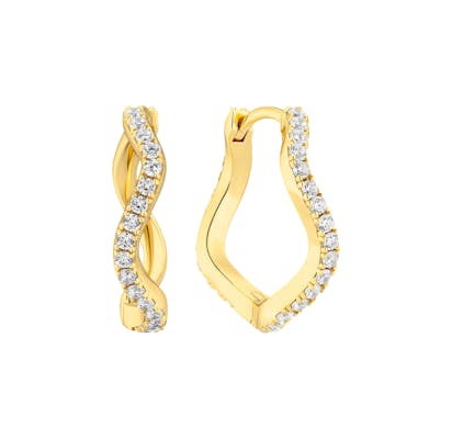 Sif Jakobs Jewellery — Ellera Waves Grande Earrings Sif Jakobs Jewellery Ellera Waves Grande Earrings — Ohrringe