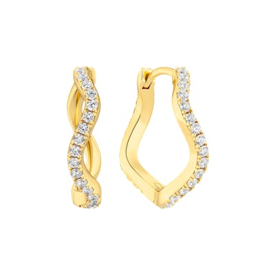 Sif Jakobs Jewellery — Ellera Waves Grande Earrings Sif Jakobs Jewellery Ellera Waves Grande Earrings — Øreringe