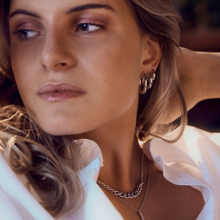 Sif Jakobs Jewellery — Carrara Pianura Medio Earrings Sif Jakobs Jewellery Carrara Pianura Medio Earrings — Boucle d'oreille