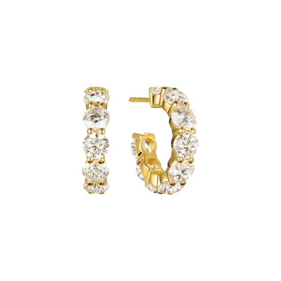 Sif Jakobs Jewellery — Belluno Creolo Earrings Sif Jakobs Jewellery Belluno Creolo Earrings — Kolczyk
