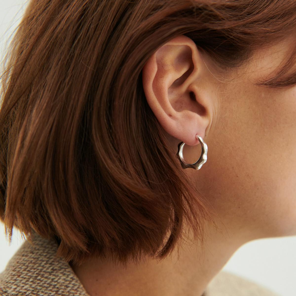 Pernille Corydon — Aqua Hoops Pernille Corydon Aqua Hoops — Earrings