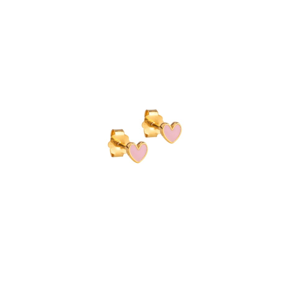 Enamel Copenhagen — Amore Studs Pink Enamel Copenhagen Amore Studs Pink — Örhängen