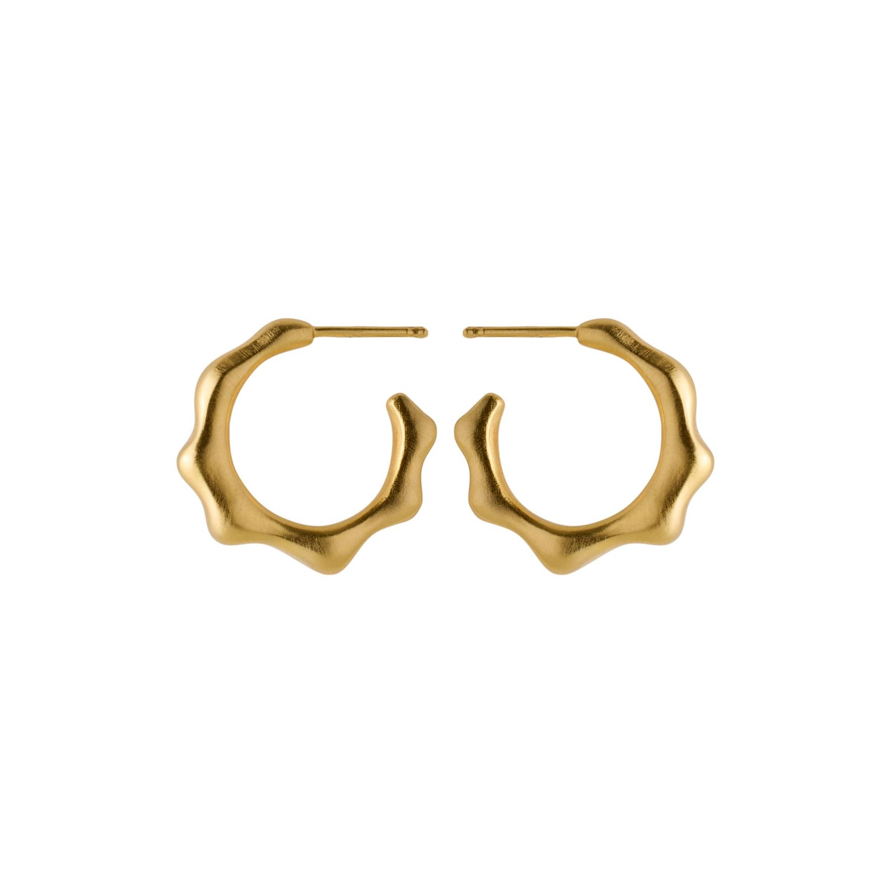 Pernille Corydon Aqua Hoops — Øreringer