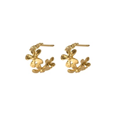 Pernille Corydon — Wild Poppy Hoops Pernille Corydon Wild Poppy Hoops — Boucle d'oreille