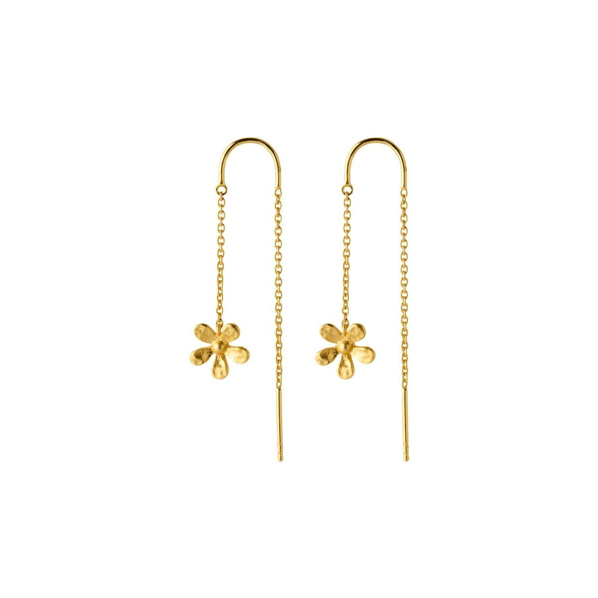 Pernille Corydon — Wild Poppy Earchains Pernille Corydon Wild Poppy Earchains — Earrings