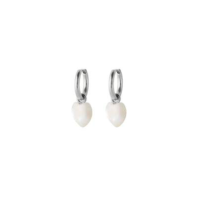 Pernille Corydon — Ocean Heart Huggies Pernille Corydon Ocean Heart Huggies — Earrings