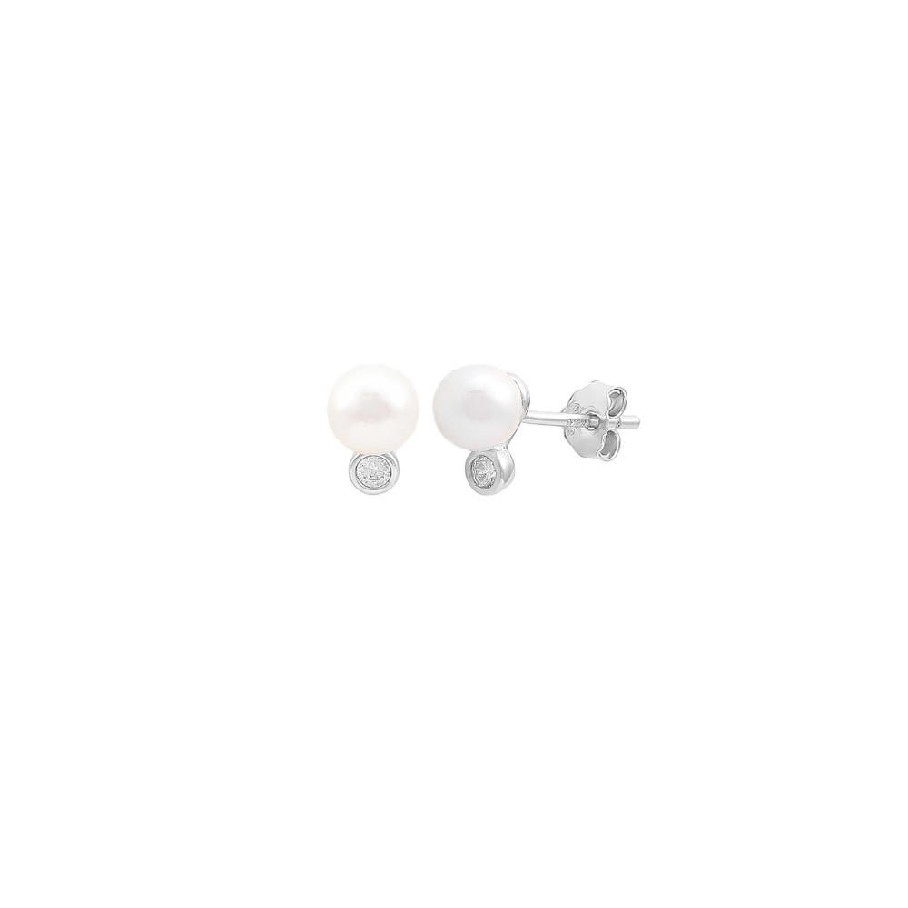 Hultquist Copenhagen Harper Pearl Earrings — Boucle d'oreille