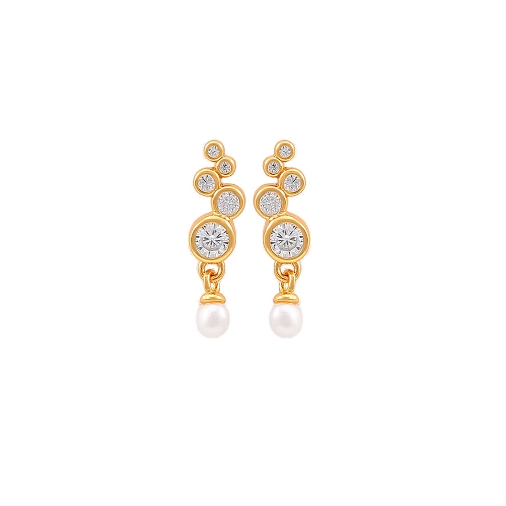 Hultquist Copenhagen Sienna Pearl Earrings — Øreringe