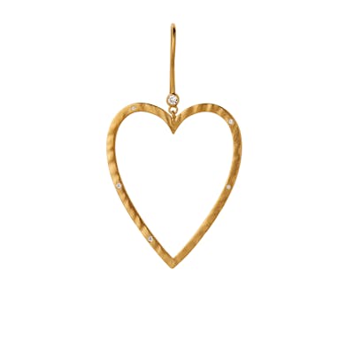 STINE A Jewelry — Power Heart Earring - Single STINE A Jewelry Power Heart Earring - Single — Ohrringe