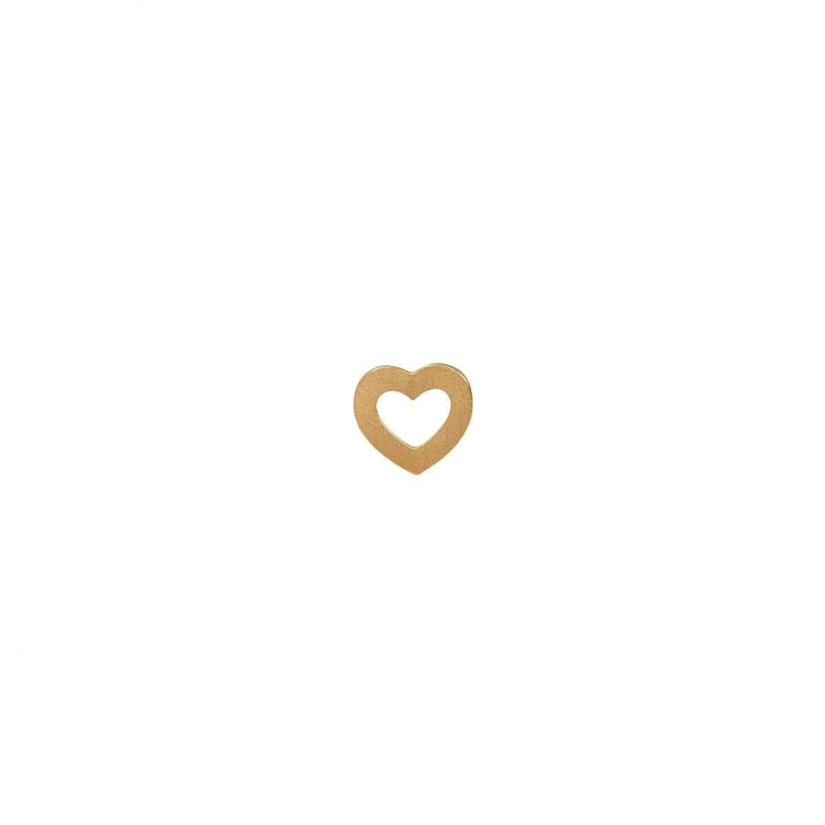 STINE A Jewelry — Petit Open Love Heart Earring STINE A Jewelry Petit Open Love Heart Earring — Øreringer
