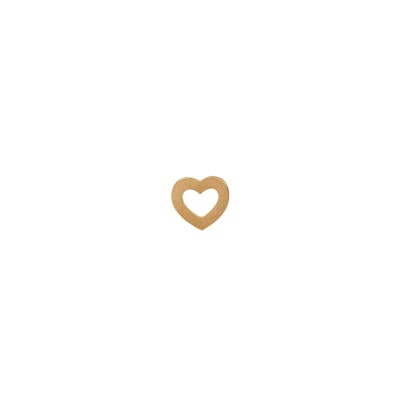 STINE A Jewelry — Petit Open Love Heart Earring STINE A Jewelry Petit Open Love Heart Earring — Øreringer