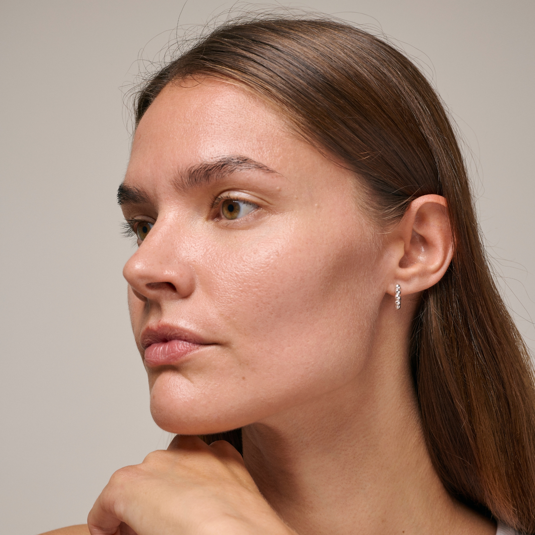 Enamel Copenhagen Ball Hoops Small — Korvakorut