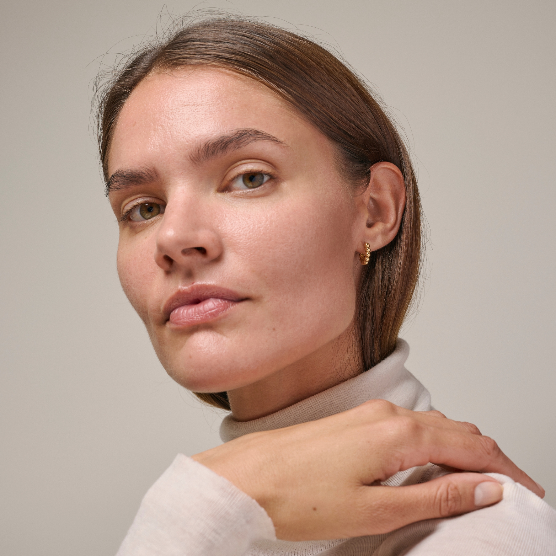 Enamel Copenhagen Ball Hoops Small — Korvakorut