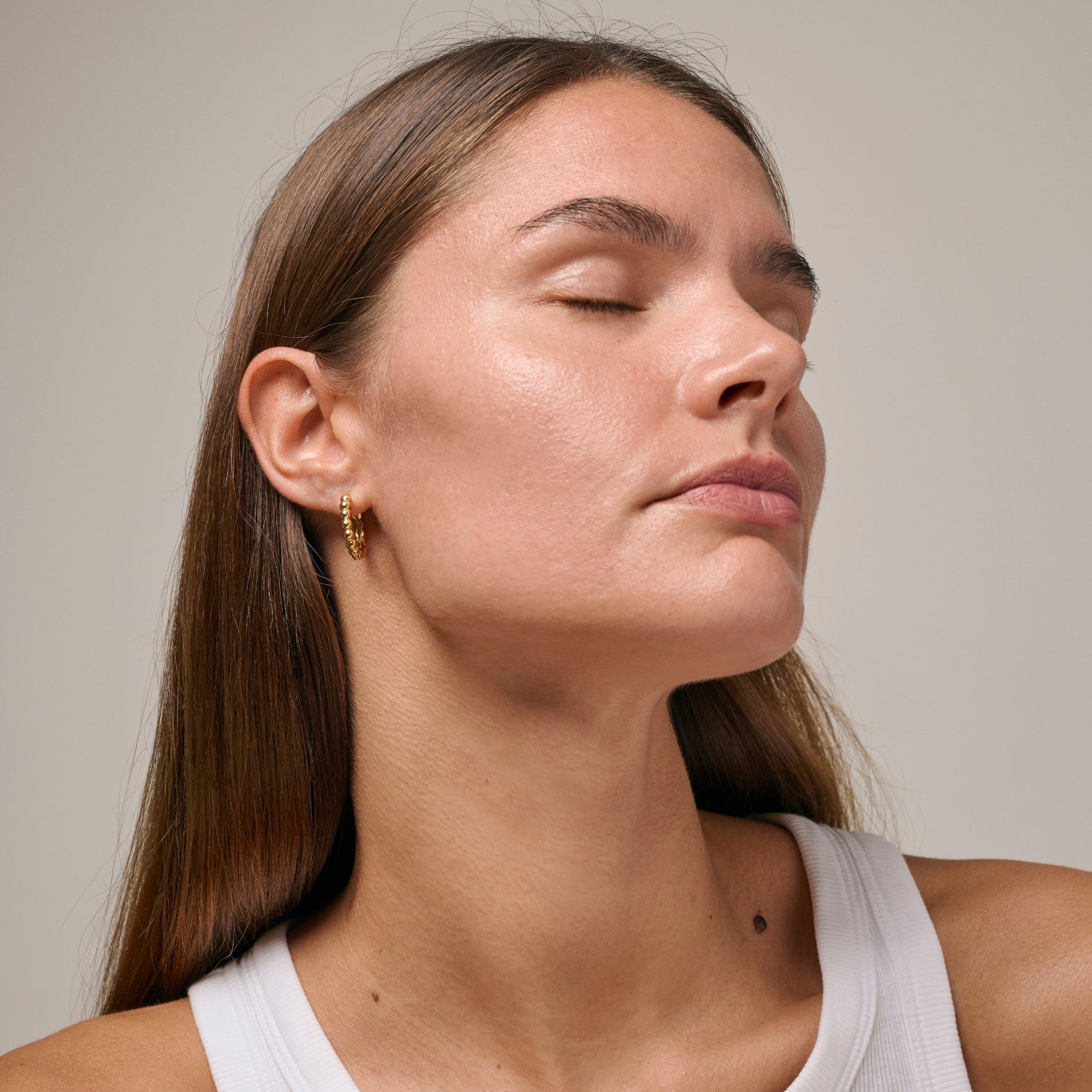 Enamel Copenhagen Ball Hoops Large — Korvakorut