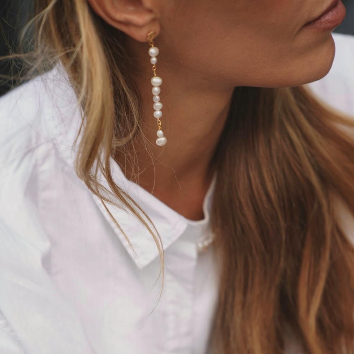 Hultquist Copenhagen — Josephine Long Earrings Hultquist Copenhagen Josephine Long Earrings — Øreringe