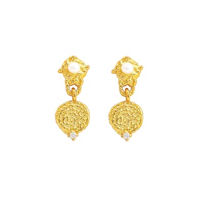 Hultquist Copenhagen — Josephine Pearl Earrings Hultquist Copenhagen Josephine Pearl Earrings — Kolczyk