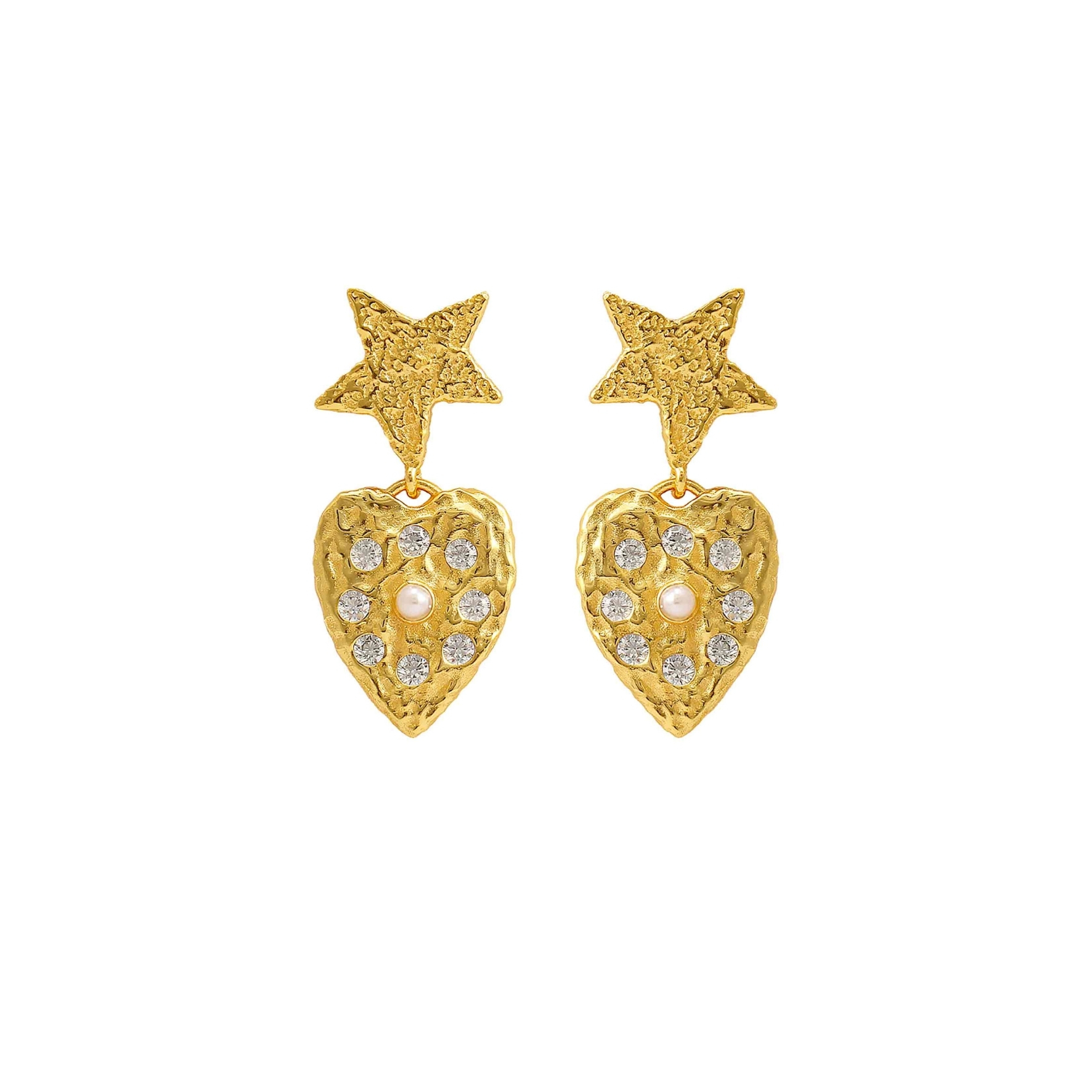 Hultquist Copenhagen Lucia Star Earrings — Øreringe