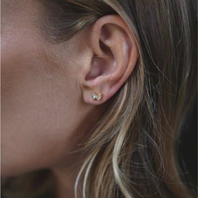 Hultquist Copenhagen — Magnolia Crossaint Earrings Hultquist Copenhagen Magnolia Crossaint Earrings — Kolczyk