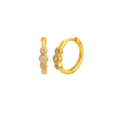 Hultquist Copenhagen — Magnolia Hoops Hultquist Copenhagen Magnolia Hoops — Kolczyk