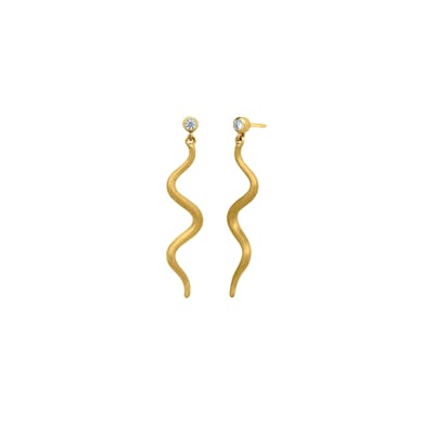 byBiehl — Wave Earrings Mini byBiehl Wave Earrings Mini — Øreringe