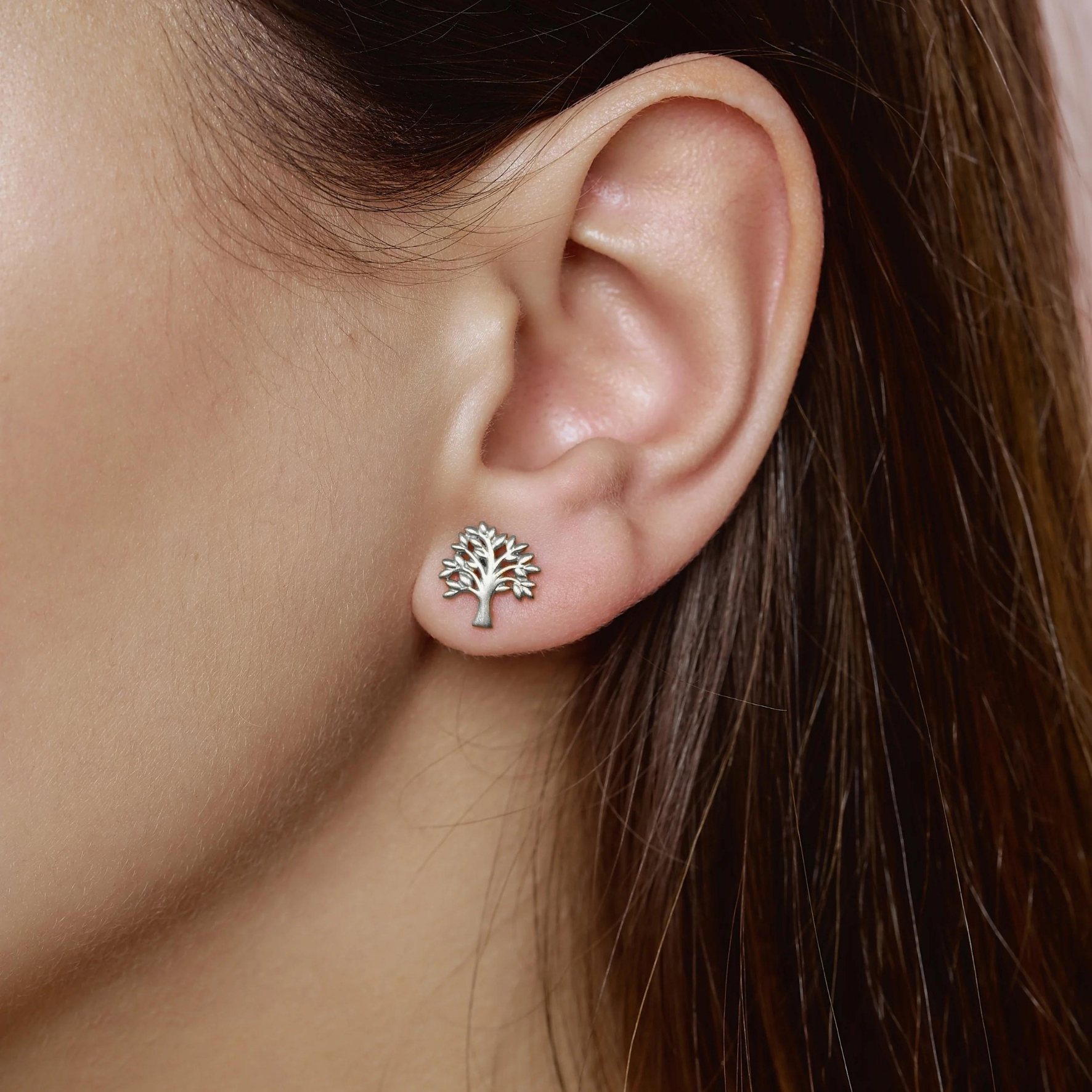 byBiehl Tree Of Life Studs — Øreringe