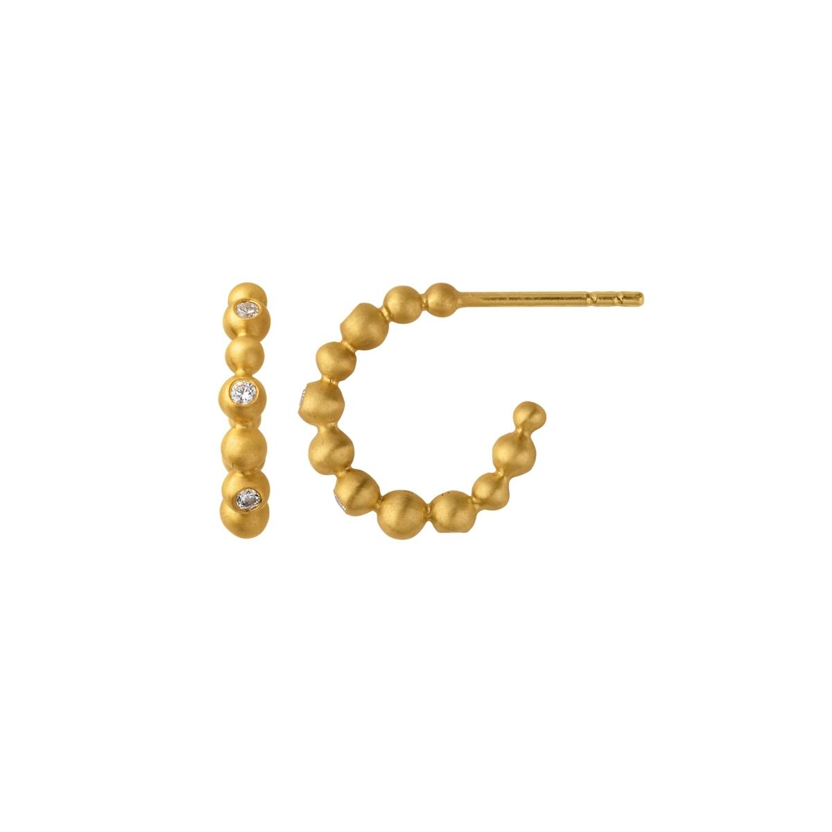 byBiehl — Pebbles Hoops Small byBiehl Pebbles Hoops Small — Earrings