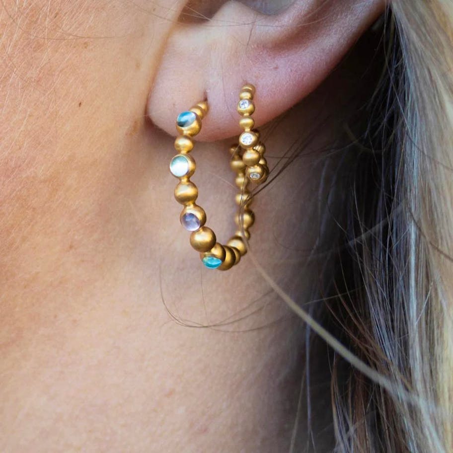 byBiehl — Pebbles Hoops Small byBiehl Pebbles Hoops Small — Örhängen