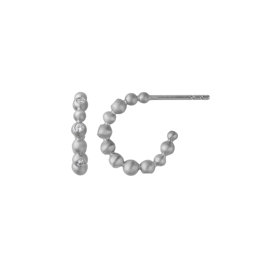 byBiehl — Pebbles Hoops Small byBiehl Pebbles Hoops Small — Örhängen