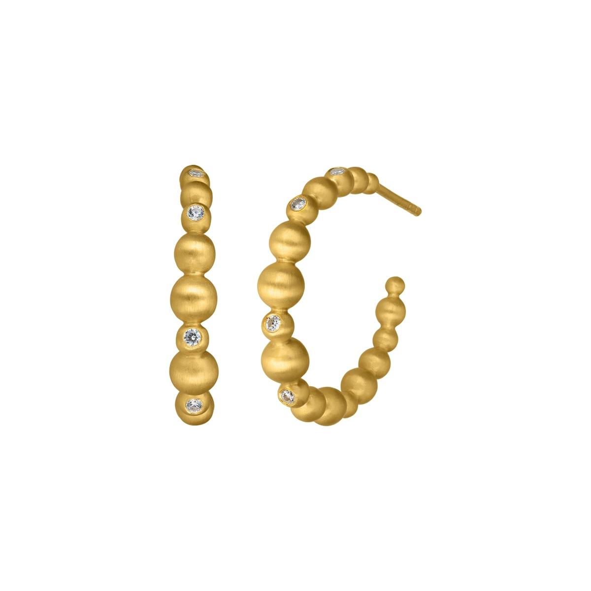 byBiehl — Pebbles Hoops byBiehl Pebbles Hoops — Øreringe