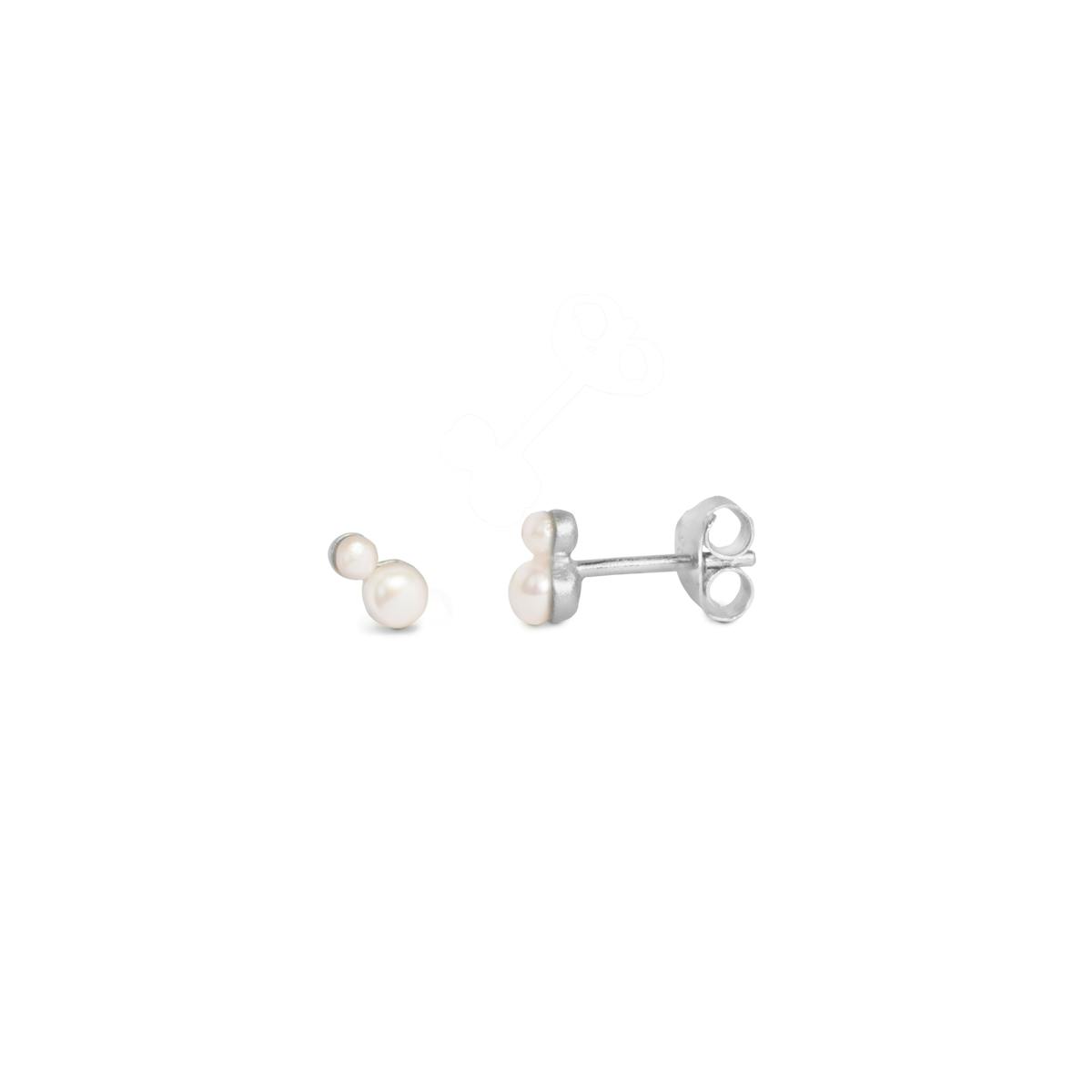 byBiehl — Pearl Double Studs byBiehl Pearl Double Studs — Øreringer