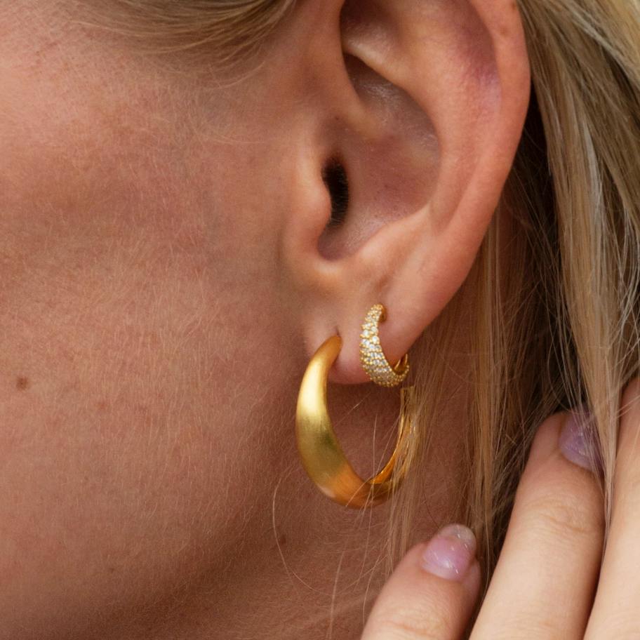 byBiehl — Ocean Flow Hoops XL byBiehl Ocean Flow Hoops XL — Kolczyk