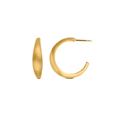 byBiehl — Ocean Flow Hoops Large byBiehl Ocean Flow Hoops Large — Øreringe