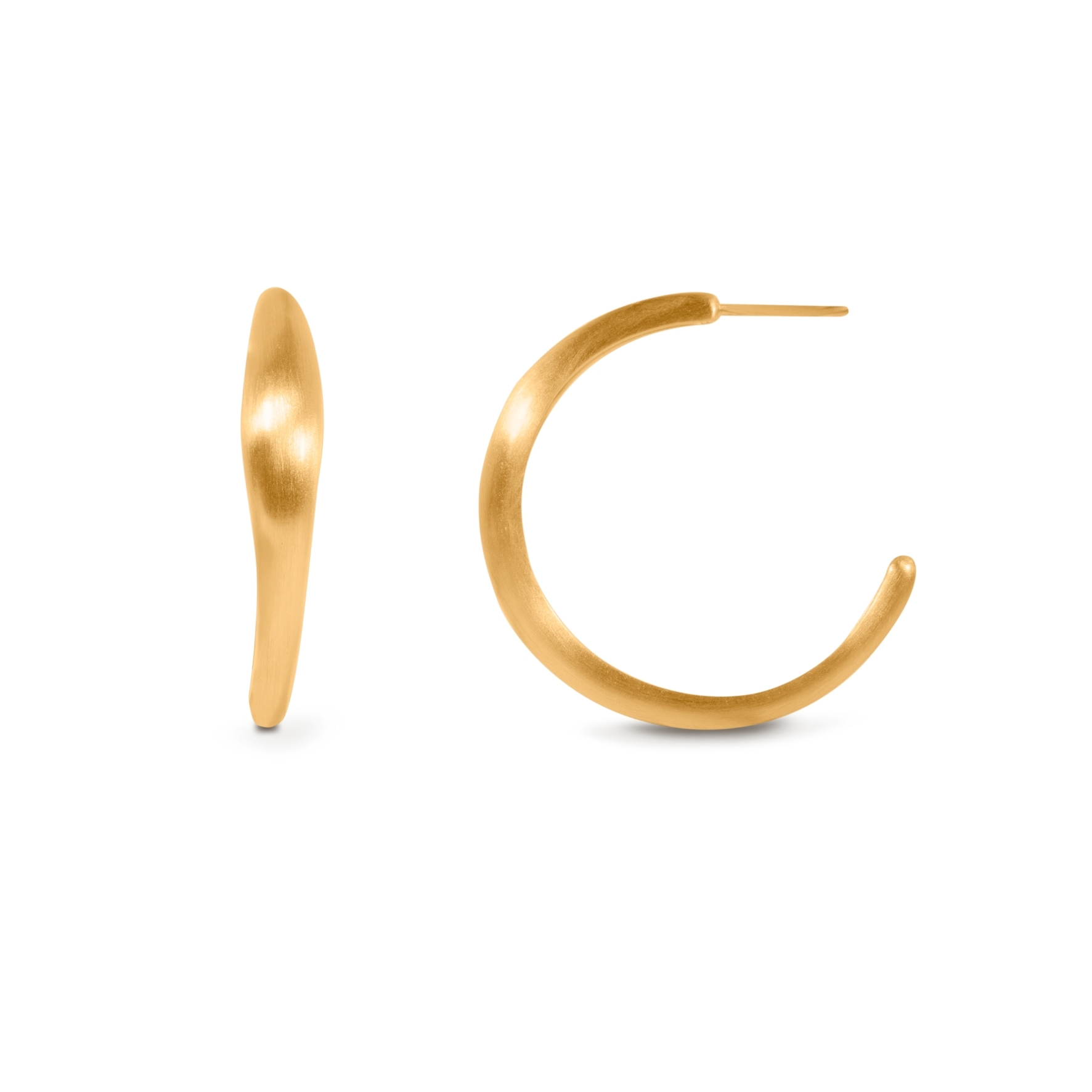 byBiehl Ocean Flow Hoops XL — Kolczyk