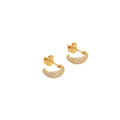 byBiehl — Ocean Flow Hoops Sparkle Small byBiehl Ocean Flow Hoops Sparkle Small — Boucle d'oreille