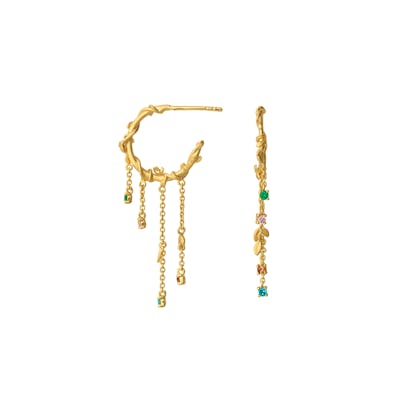 byBiehl — Jungle Ivy Hoops Mini Colors byBiehl Jungle Ivy Hoops Mini Colors — Boucle d'oreille
