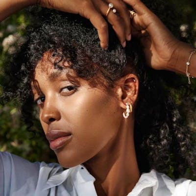 byBiehl — Aura Pearl Hoops byBiehl Aura Pearl Hoops — Boucle d'oreille