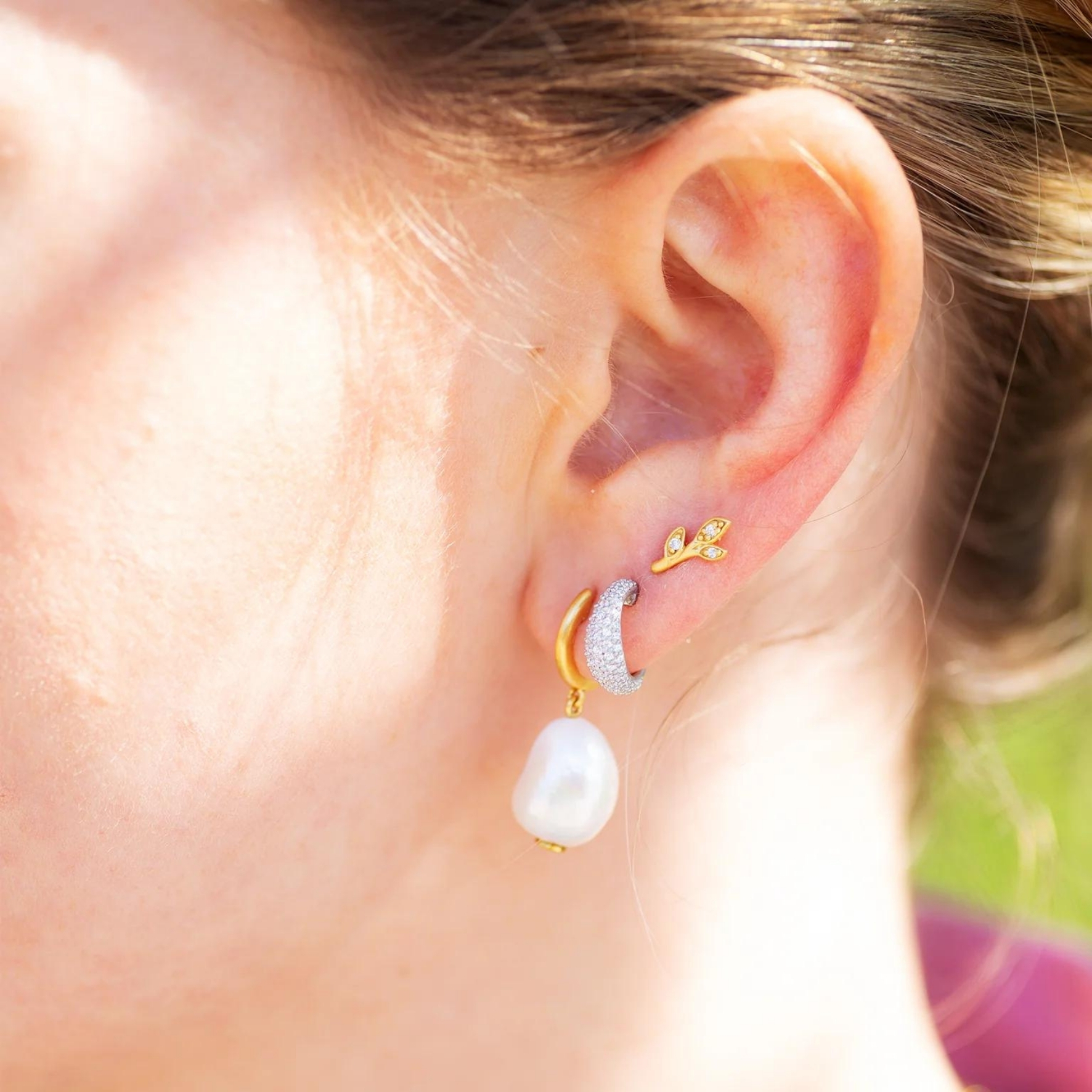 byBiehl Aura Grande Hoops — Örhängen