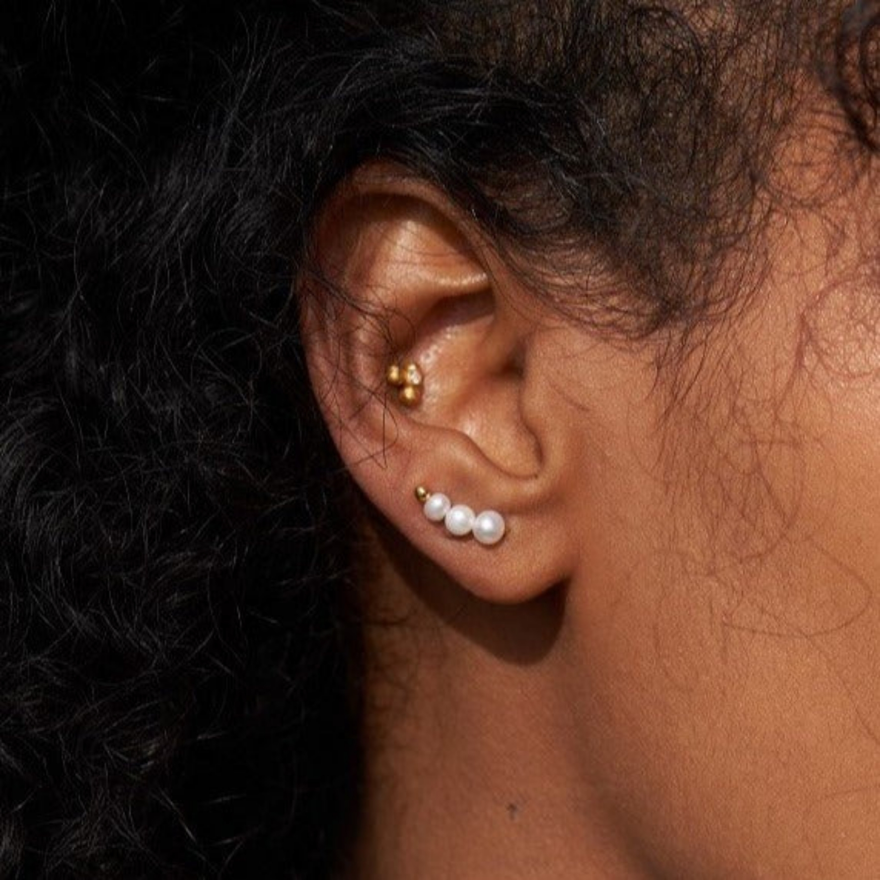 byBiehl Aura Earclimbers Small — Örhängen