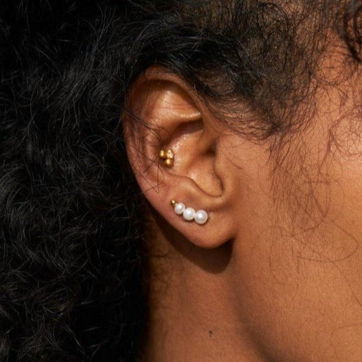 byBiehl — Aura Earclimbers Small byBiehl Aura Earclimbers Small — Earrings