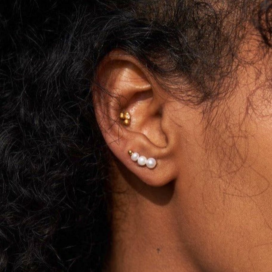 byBiehl — Aura Earclimbers Small byBiehl Aura Earclimbers Small — Ohrringe