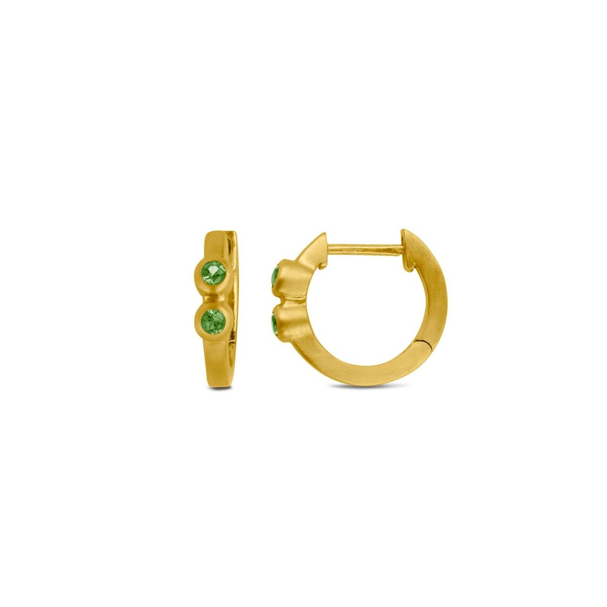 byBiehl — Lucy Hoops Green byBiehl Lucy Hoops Green — Earrings