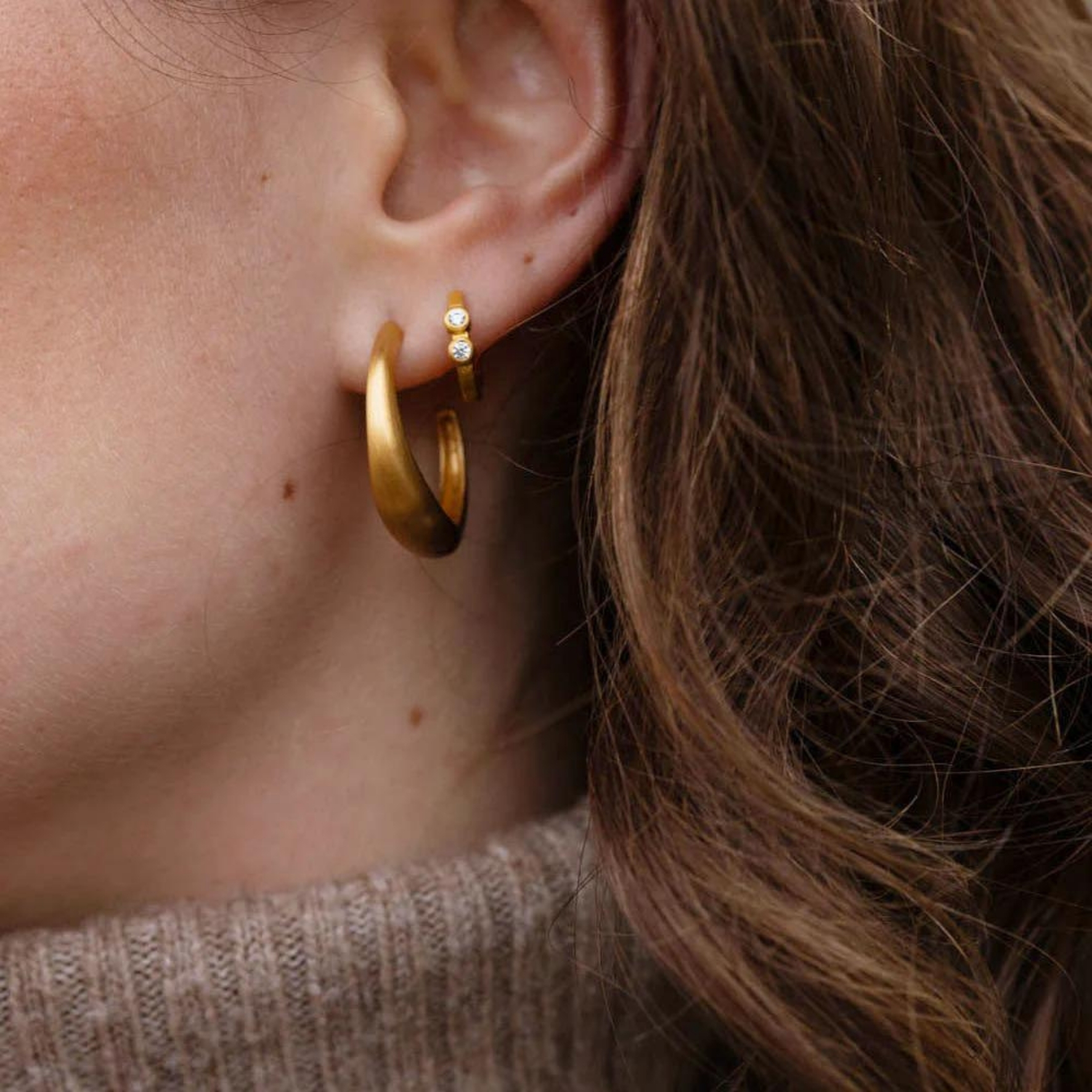 byBiehl Lucy Hoops — Örhängen