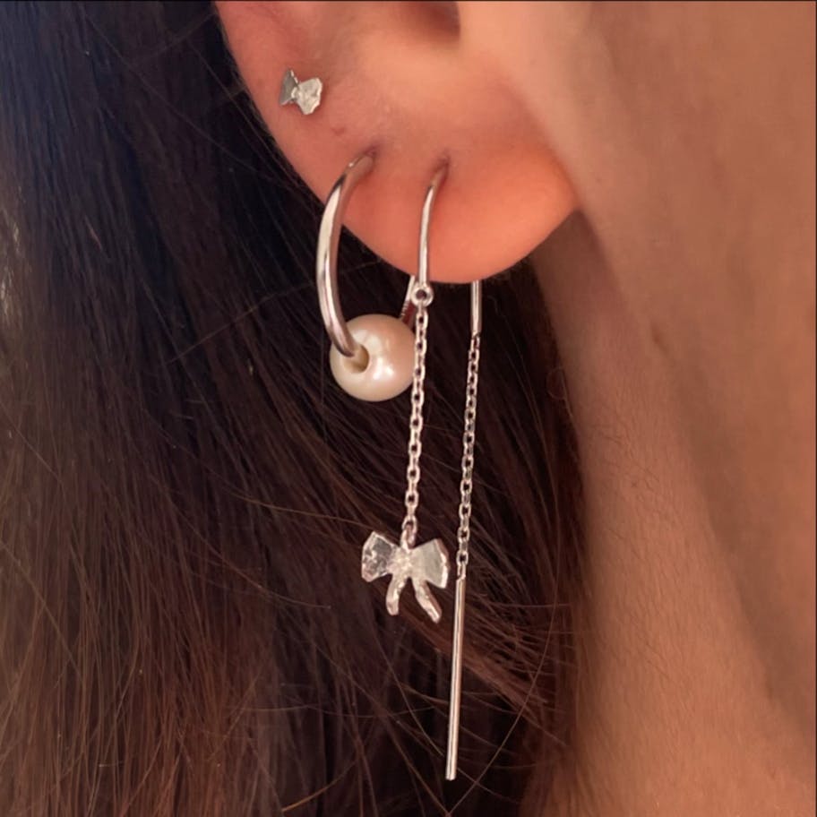 STINE A Jewelry — Big Pearl Berrie Hoop STINE A Jewelry Big Pearl Berrie Hoop — Oorbel
