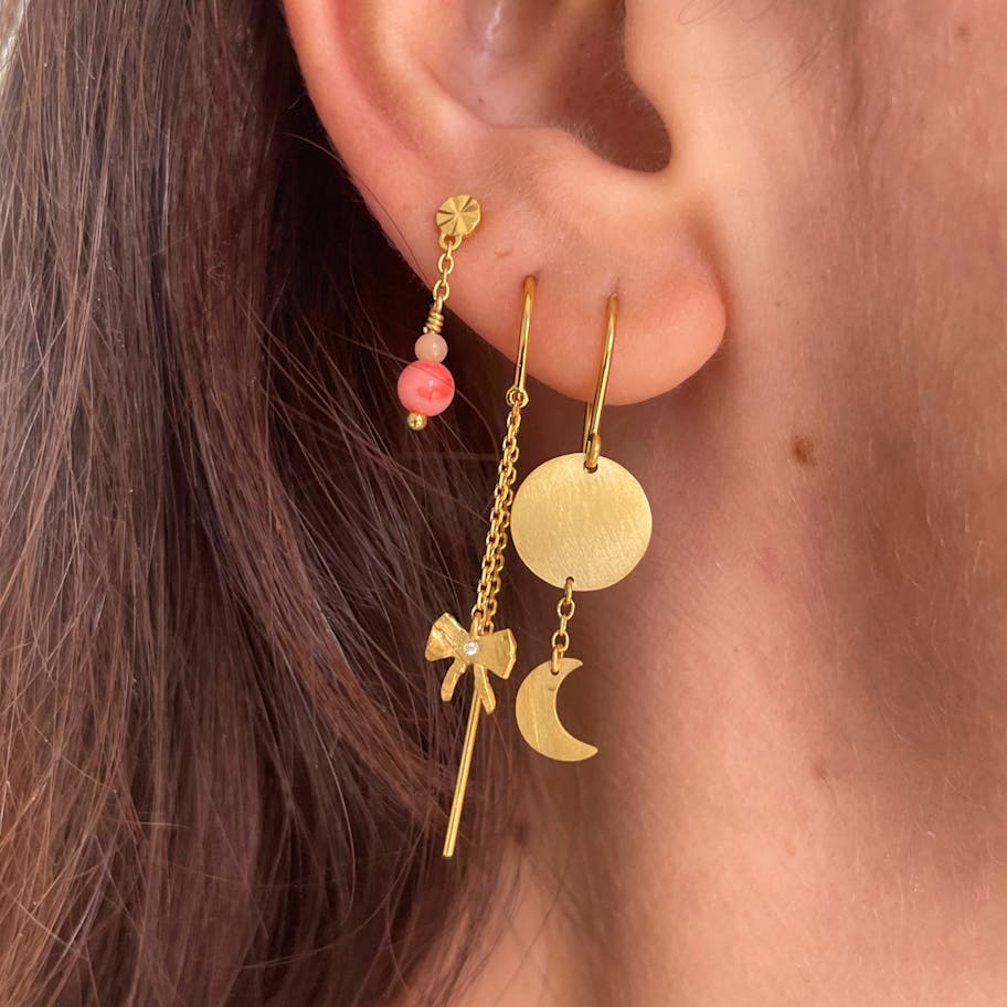 STINE A Jewelry — Sun And Moon Earring STINE A Jewelry Sun And Moon Earring — Earrings