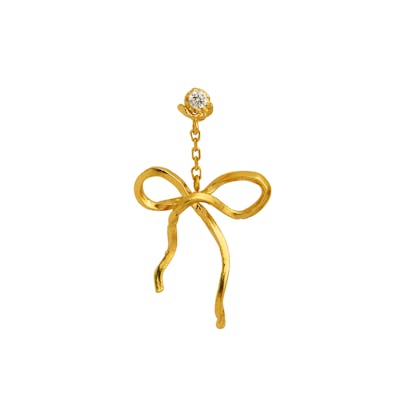 STINE A Jewelry — Dangling Flow Bow Earring STINE A Jewelry Dangling Flow Bow Earring — Øreringer