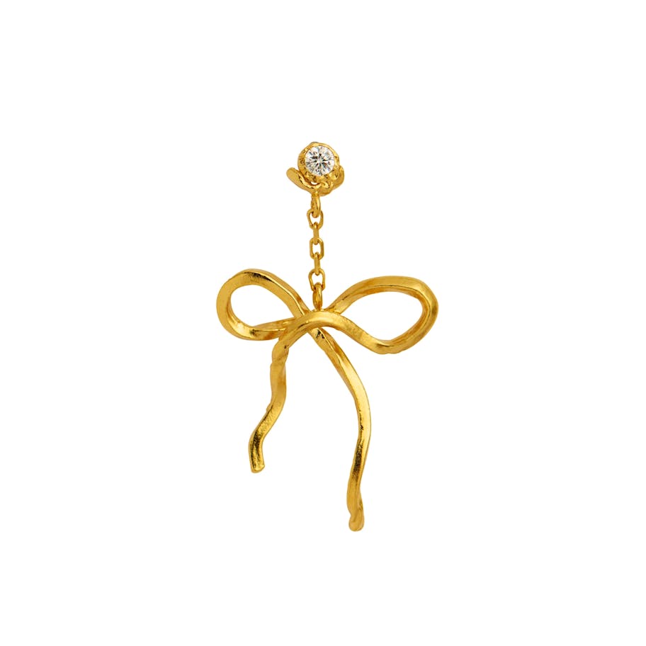 STINE A Jewelry — Dangling Flow Bow Earring STINE A Jewelry Dangling Flow Bow Earring — Örhängen