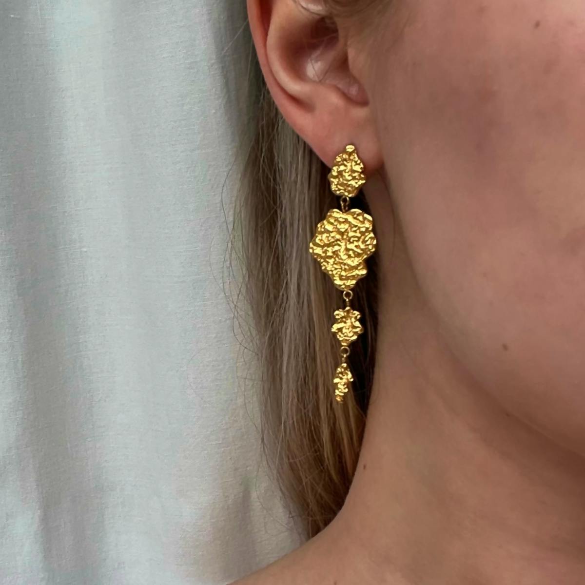 Sistie 2nd — Sophia Long Earstuds Sistie 2nd Sophia Long Earstuds — Øreringe