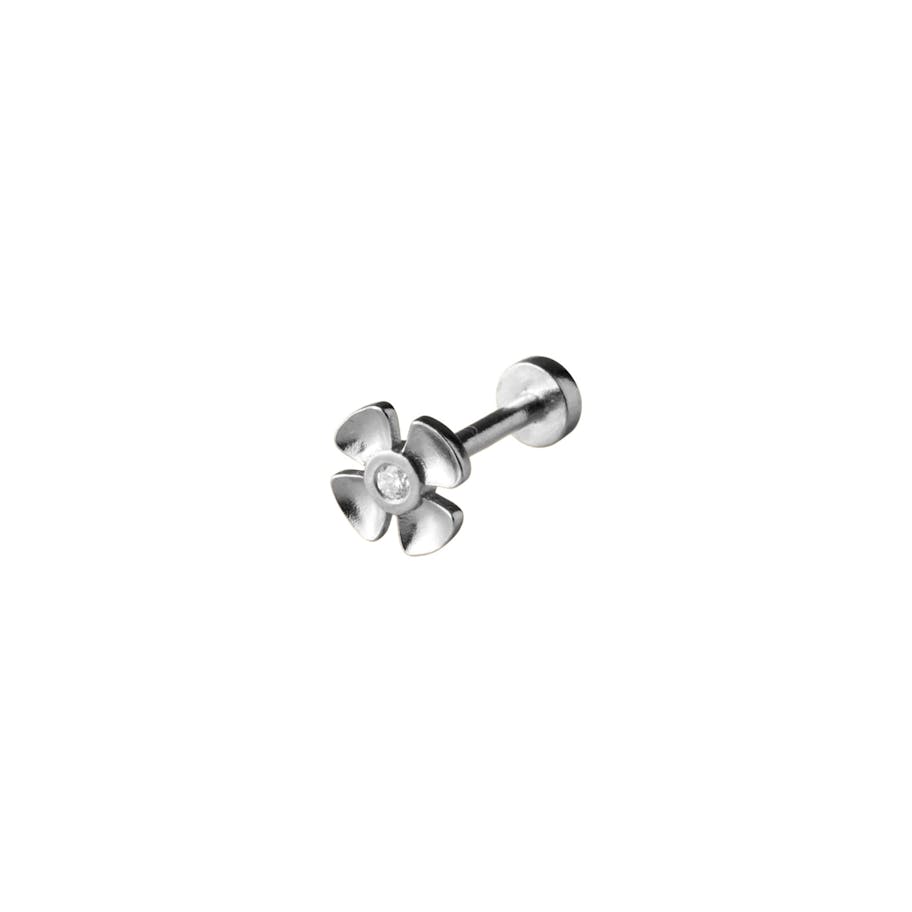 Small Silver anemone helix piercing Pernille Corydon Anemone Helix Piercing — Örhängen