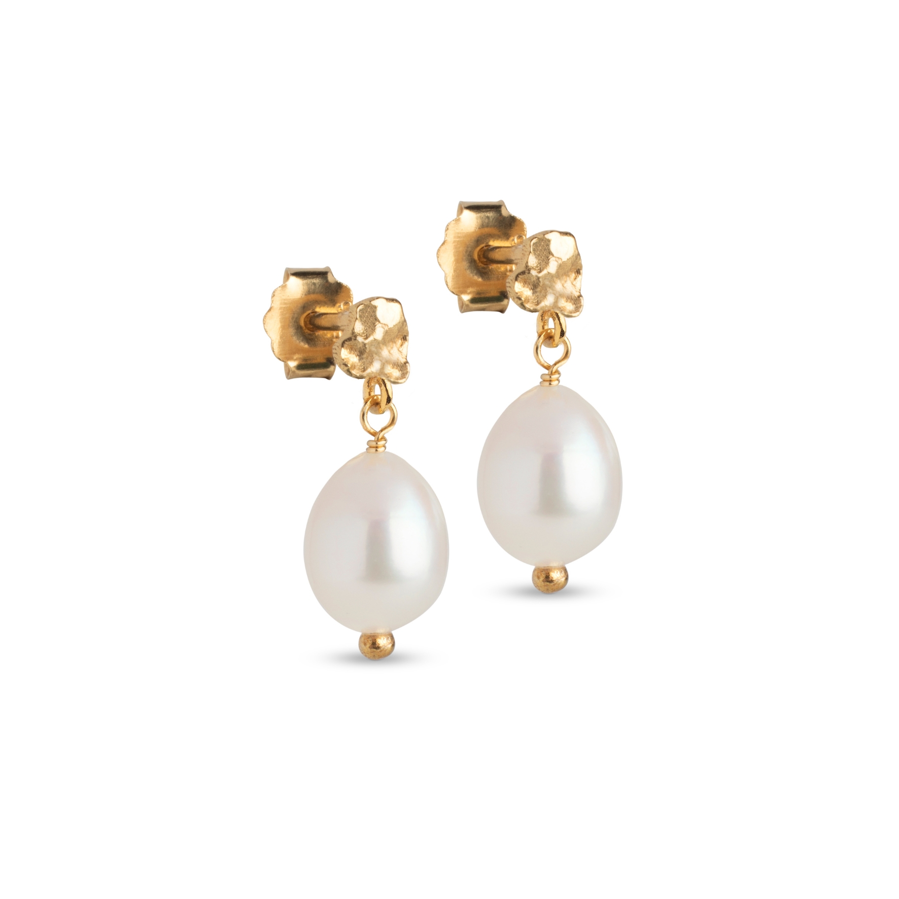Enamel Copenhagen Poe Pearl Studs — Øreringe